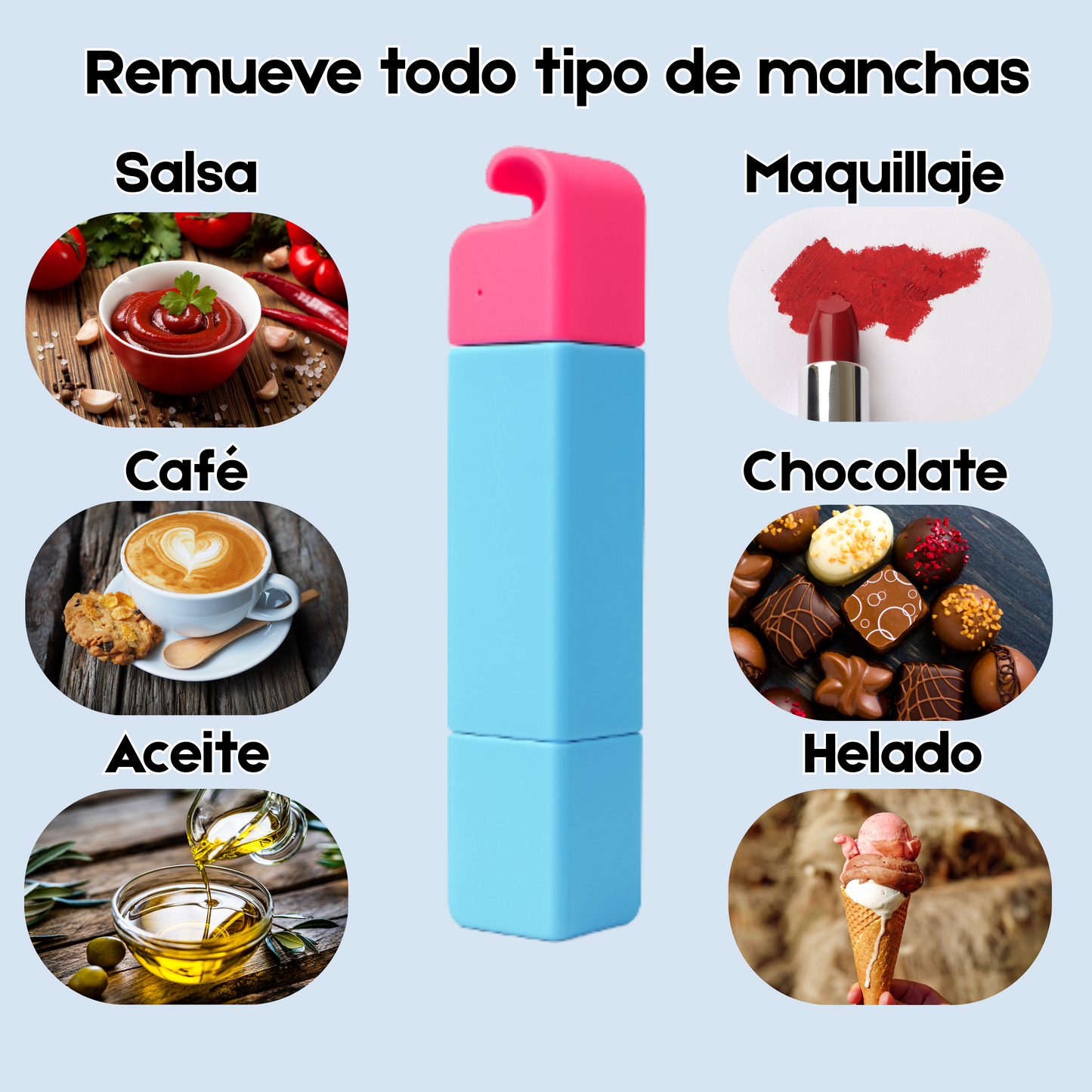 Pluma Removedora de Manchas